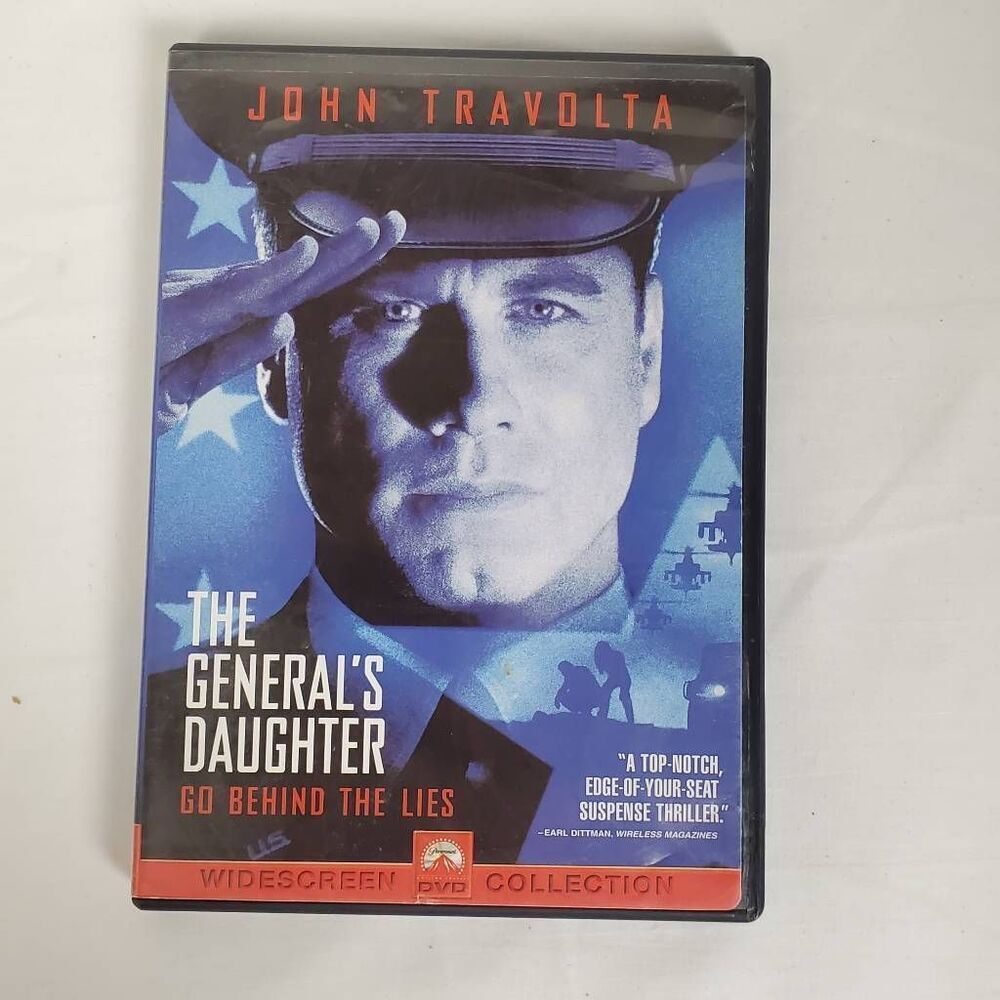 The General’s Daughter (DVD, 1999) John Travolta – Crime Mystery Thriller
